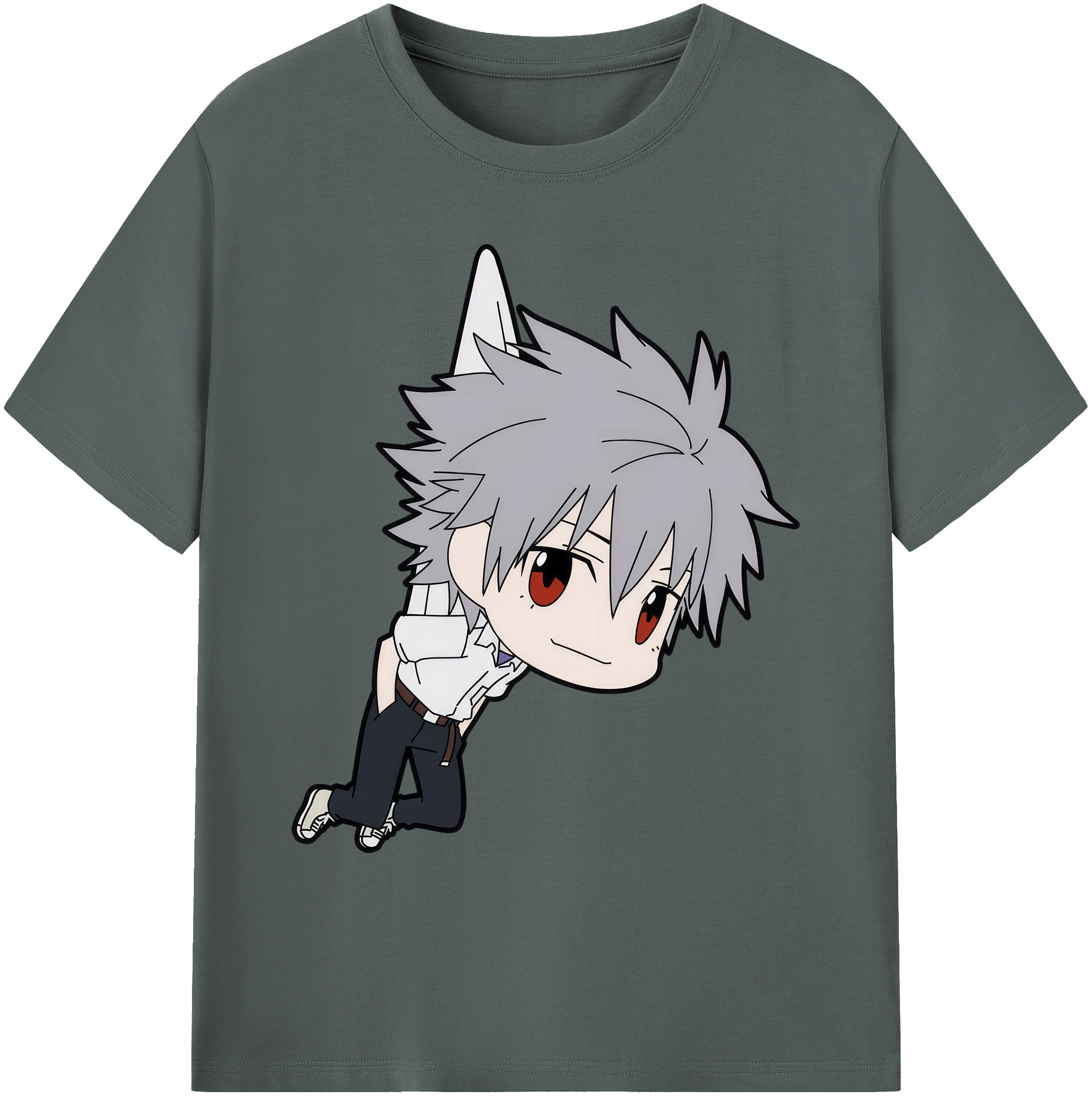 （画像用） EVA 新世紀エヴァンゲリオン 綿100％ メンズ半袖Tシャツ｜肌触りやわらか＆通気性